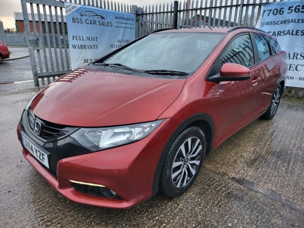 HONDA CIVIC 1.6 i-DTEC SE Plus 5dr 2014 (14) - Image 3